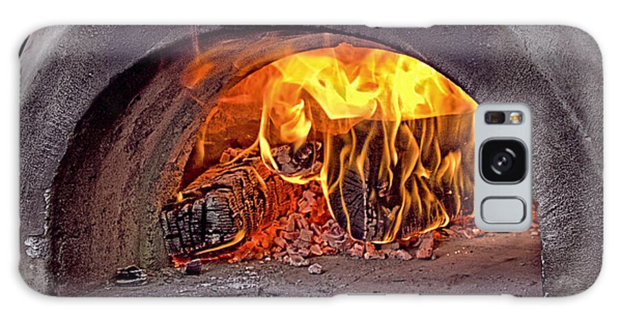 Pizza Oven Galaxy Case featuring the photograph Pizza Oven by Chuck Staley