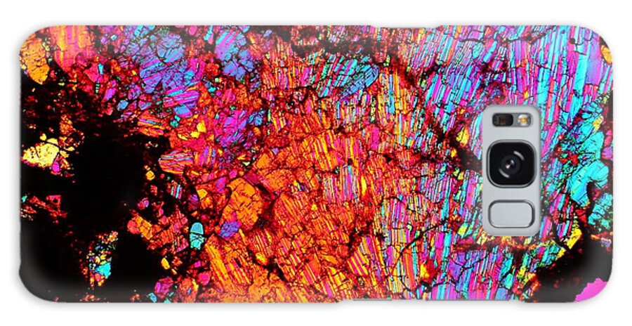 Meteorites Galaxy Case featuring the photograph Plume Of Color by Hodges Jeffery