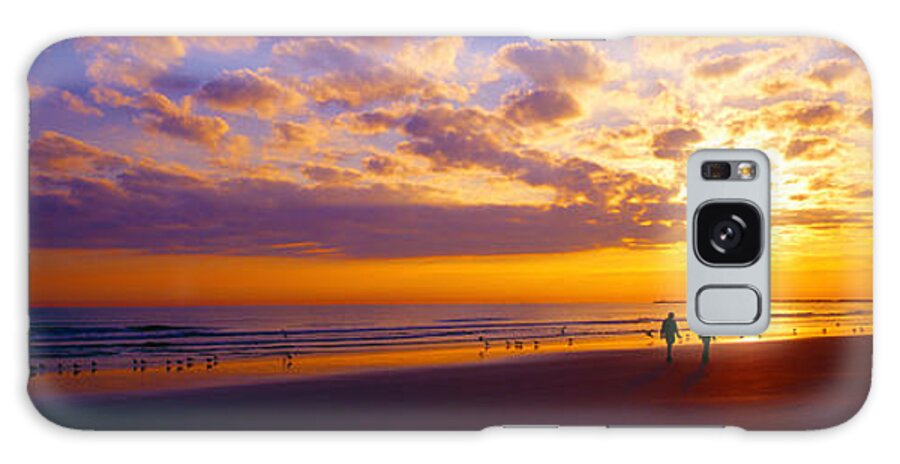 Ponce Galaxy Case featuring the photograph Ponce inlet FL sunrise by Tom Jelen