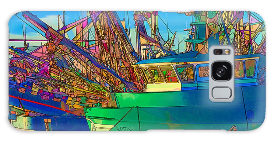 Ships Galaxy Case featuring the photograph Popeye's Ship by Judy Wright Lott