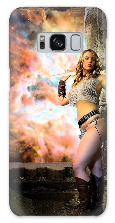 Fantasy Galaxy Case featuring the photograph Portal Of Magic by Jon Volden