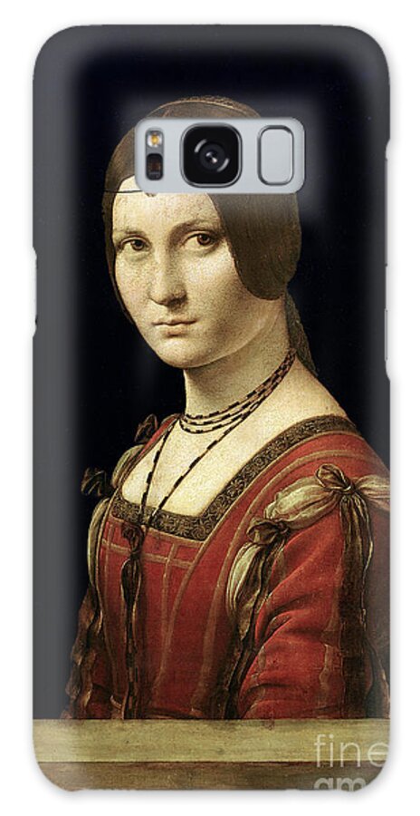 Leonardo Galaxy Case featuring the painting Portrait of a Lady from the Court of Milan by Leonardo Da Vinci