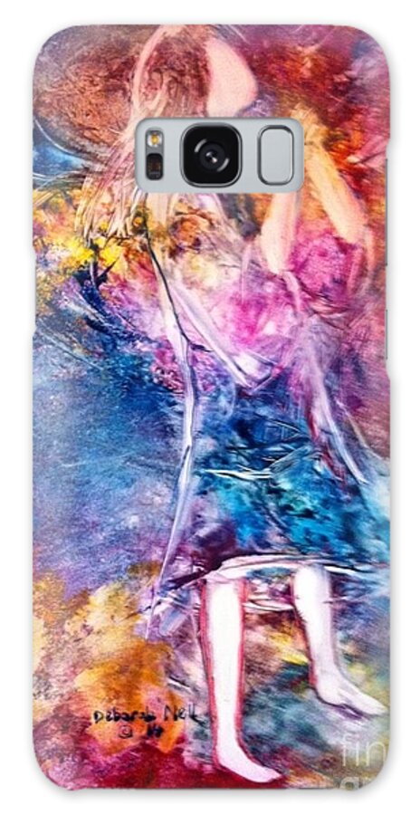 Prayer Galaxy S8 Case featuring the painting Prayer Changes Things by Deborah Nell