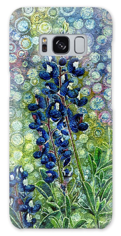 Bluebonnet Galaxy Case featuring the painting Pretty in Blue by Hailey E Herrera