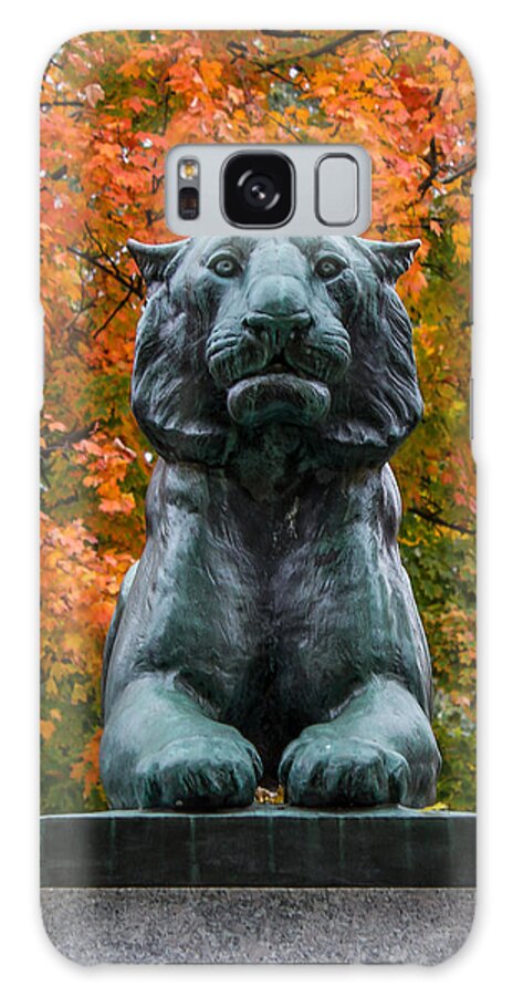 Fall Galaxy Case featuring the photograph Princeton Tiger by Glenn DiPaola