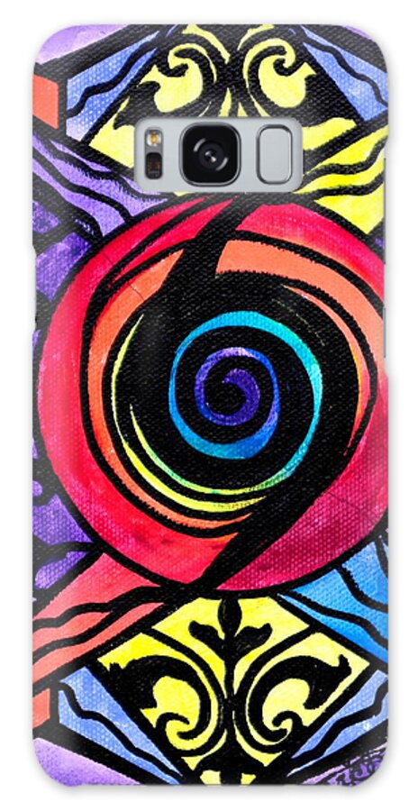 Pyschic Galaxy Case featuring the painting Psychic by Teal Eye Print Store