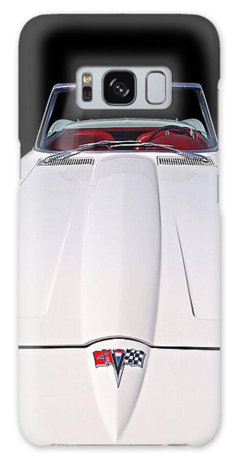 Corvette Stingray Galaxy Case featuring the photograph Pure Enjoyment - 1964 Corvette Stingray by Gill Billington