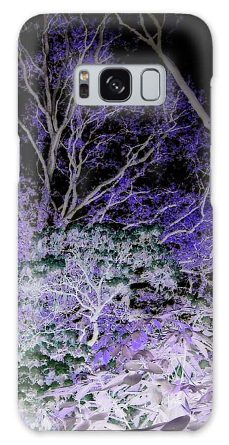 Electric Galaxy Case featuring the photograph Purple Haze by Melissa McCrann