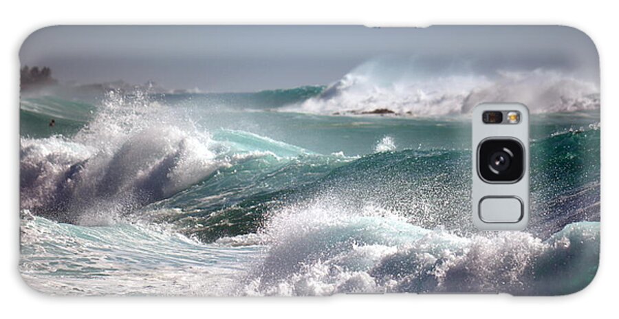 Waves Galaxy S8 Case featuring the photograph Raging Waters by Lori Seaman