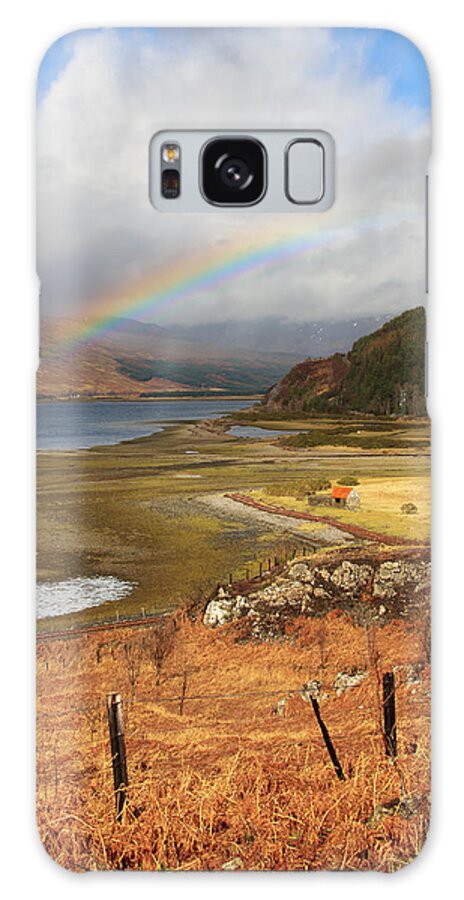 Europe Galaxy Case featuring the photograph Rainbow after the storm by Sue Leonard