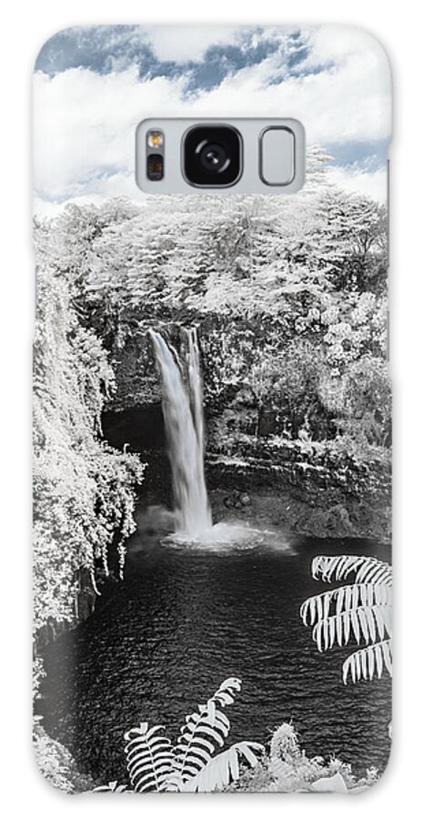 720 Nm Galaxy Case featuring the photograph Rainbow Falls in Infrared 1 by Jason Chu