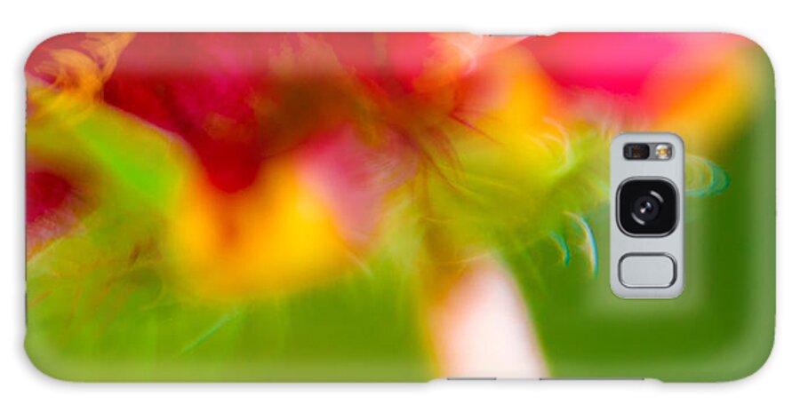 Art Galaxy Case featuring the photograph Rainbow Flower by Darryl Dalton