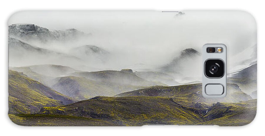 Sky Galaxy Case featuring the photograph Ramble thru the Mountains I by Jon Glaser