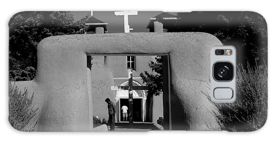 Southwest Galaxy S8 Case featuring the photograph Ranchos de Taos 2 by Jim McCain