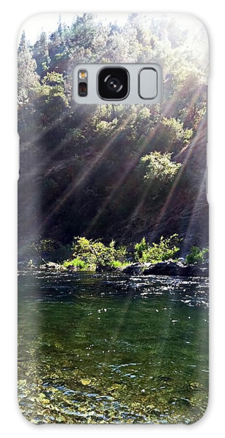 Nature Galaxy Case featuring the photograph Ray of Hope by Christina Ochsner