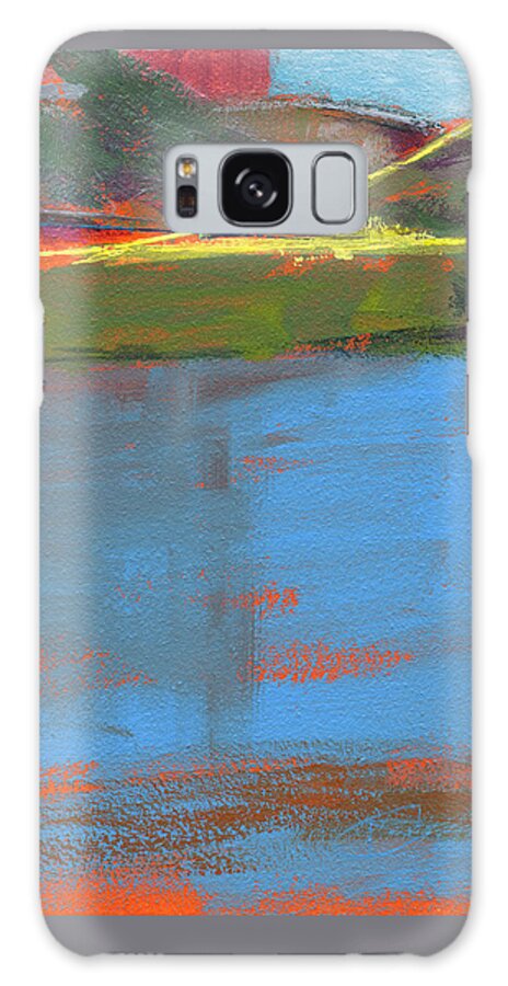 Bridge Galaxy S8 Case featuring the painting Untitled by Chris N Rohrbach