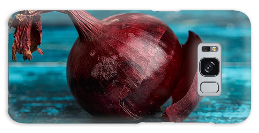Onion Galaxy Case featuring the photograph Red Onions by Nailia Schwarz