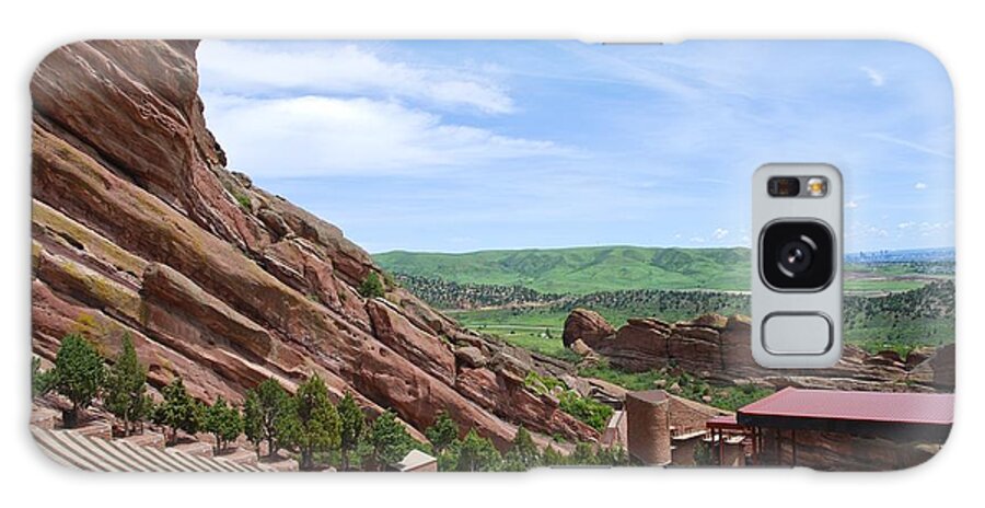 Red Rocks Galaxy Case featuring the photograph Red Rocks by Norma Brock