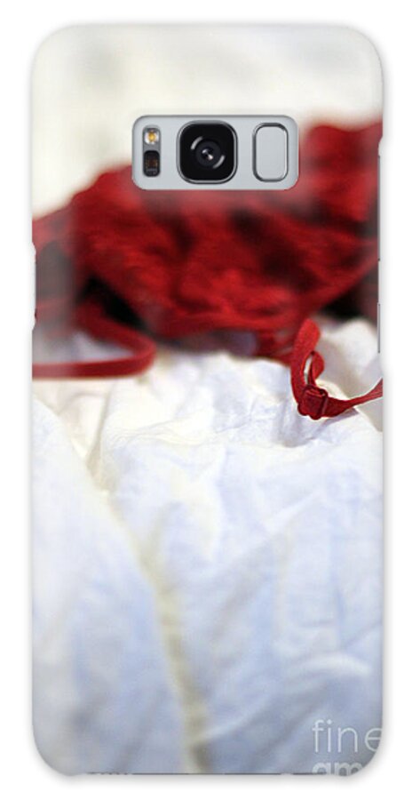 Lingerie Galaxy Case featuring the photograph Red by Trish Mistric