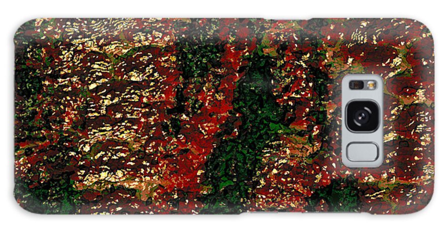 Reds Galaxy Case featuring the digital art Red052613 by Matthew Lindley