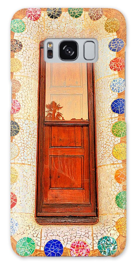 Gaudi Galaxy S8 Case featuring the photograph Reflection on Gaudi by Nigel Fletcher-Jones