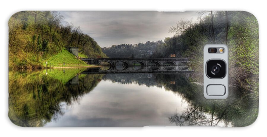 Adda Galaxy S8 Case featuring the photograph Reflections on Adda River by Roberto Pagani