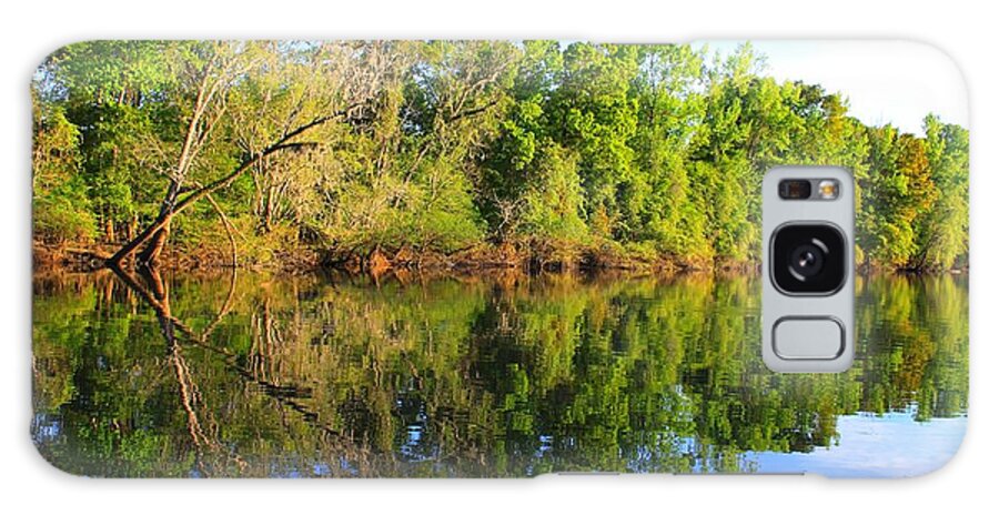 River Galaxy S8 Case featuring the photograph Reflections on The River by Debra Forand