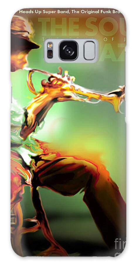 Rehoboth Beach Galaxy S8 Case featuring the digital art Rehoboth Beach Jazz Fest 2005 by Mike Massengale