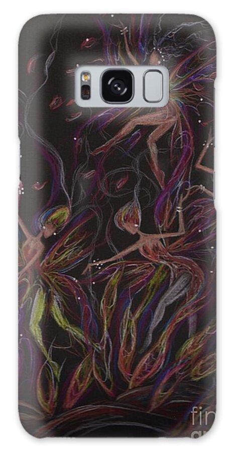 Fairy Galaxy Case featuring the drawing Release by Dawn Fairies