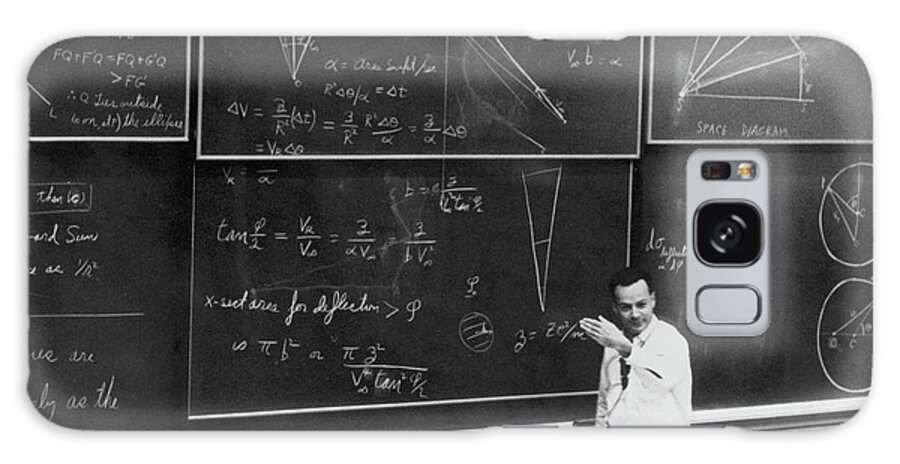1900s Galaxy Case featuring the photograph Richard Feynman by Us Department Of Energy