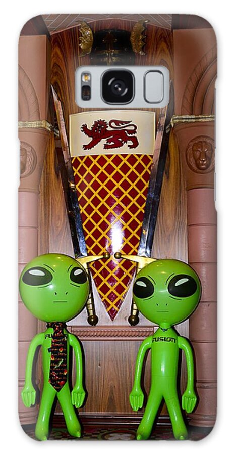 Lion Galaxy Case featuring the photograph Richard the First's Alien Friendss by Richard Henne