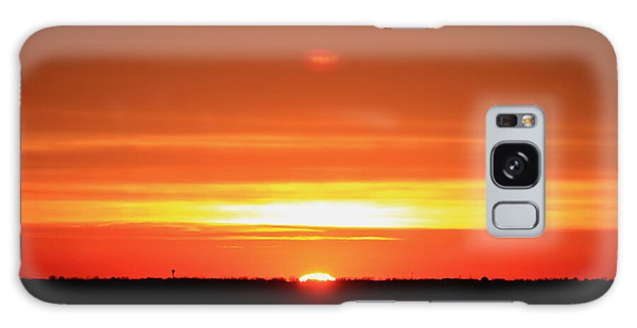 Rising Galaxy Case featuring the photograph Rising Sun by Trent Mallett