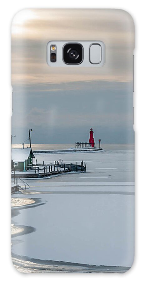 Lighthouse Galaxy Case featuring the photograph River View by Patti Raine