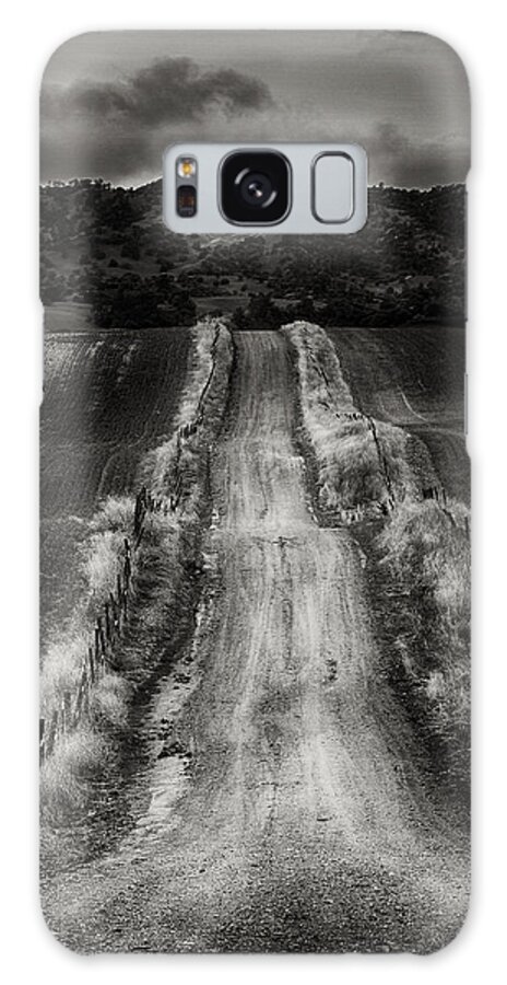 Road Galaxy Case featuring the photograph Road Into The Hills by Robert Woodward
