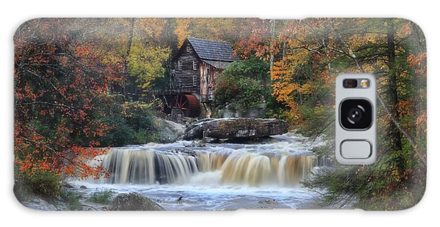 Glade Creek Galaxy Case featuring the photograph Roaring past the Mill by Daniel Behm