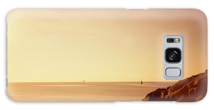 Photography Galaxy Case featuring the photograph Rock Jetty Leading Into Fort Lauderdale by Panoramic Images