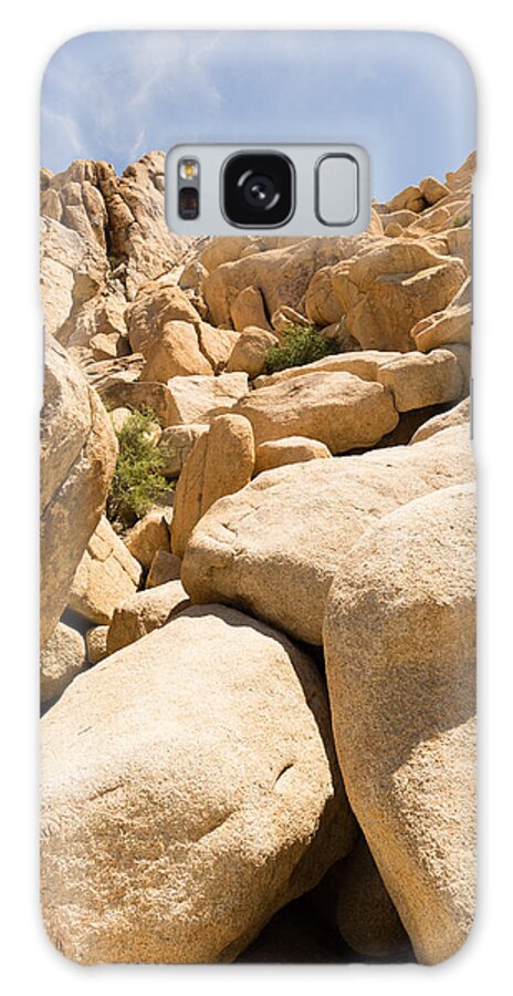 Joshua Tree Galaxy S8 Case featuring the photograph Rock Pile by Mike Evangelist