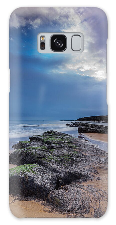 Tyninghame Beach Galaxy Case featuring the photograph Rocks at Tynningham Beach by Keith Thorburn LRPS EFIAP CPAGB