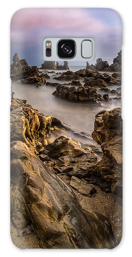 California Galaxy Case featuring the photograph Rocky Southern California Beach 5 by Larry Marshall