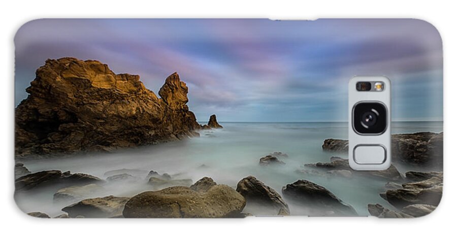 Corona Del Mar Galaxy Case featuring the photograph Rocky Southern California Beach by Larry Marshall