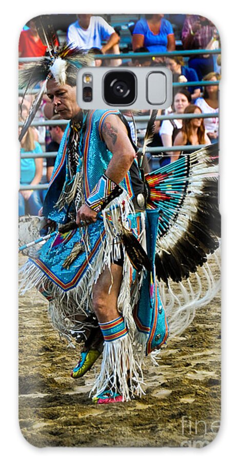 American Indian Galaxy Case featuring the photograph Rodeo Indian Dance by Gary Keesler
