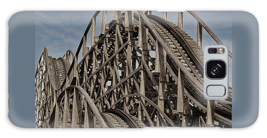 Ron Roberts Galaxy S8 Case featuring the photograph Roller coaster by Ron Roberts