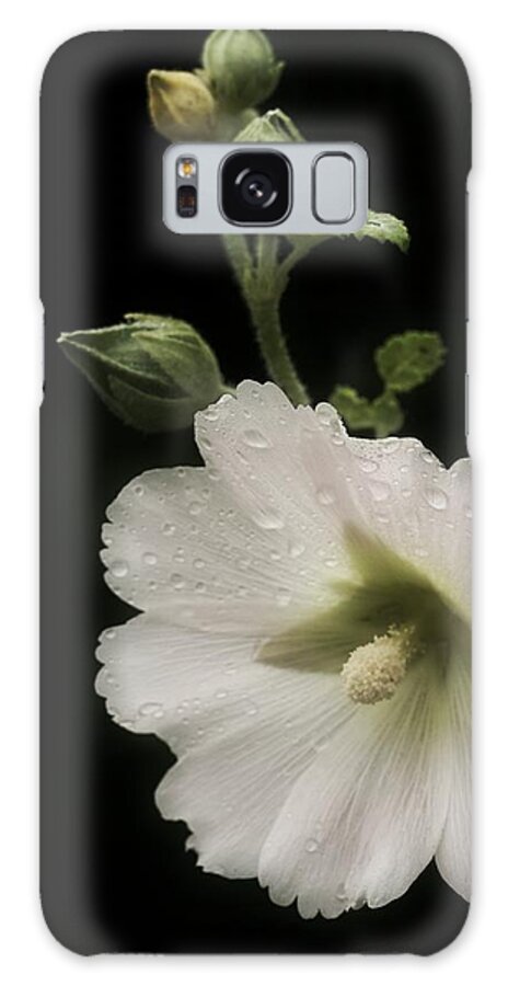 Hollyhock Galaxy S8 Case featuring the photograph Romantic Hollyhock by Richard Cummings