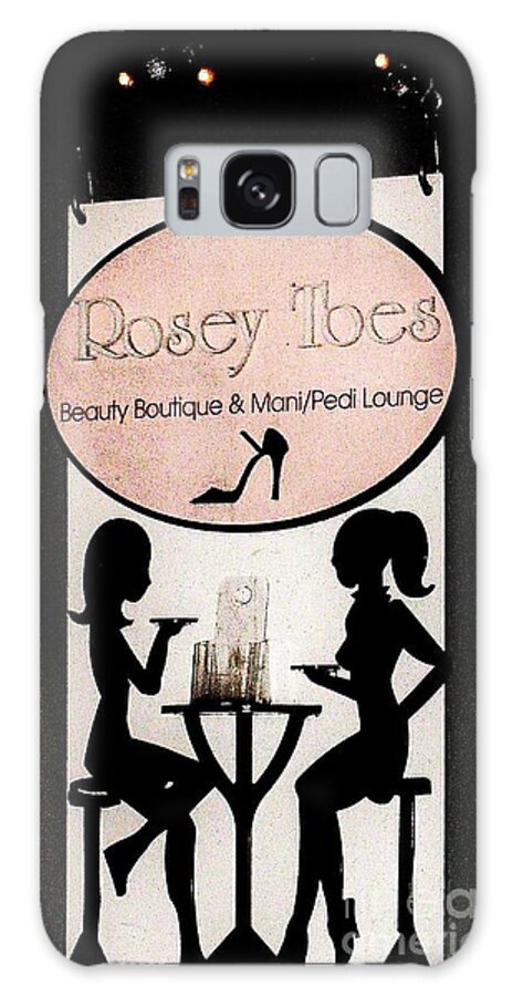Signs Galaxy Case featuring the photograph Rosey Toes by John King I I I