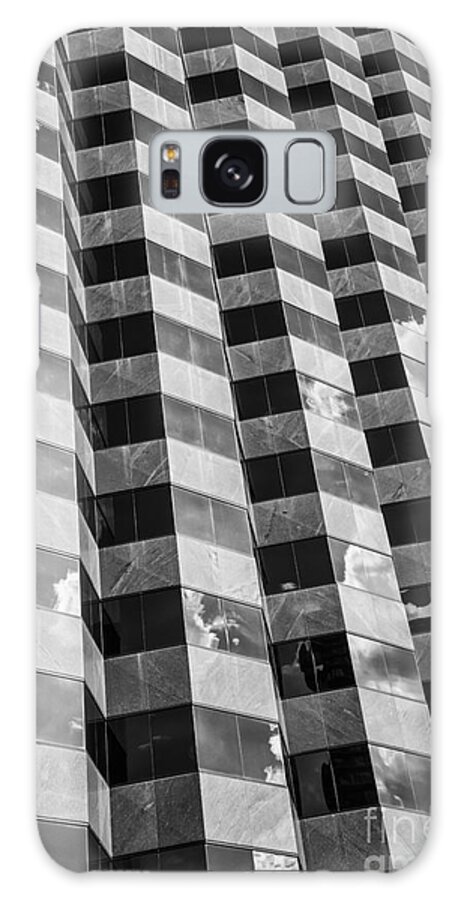 Ross Tower Galaxy Case featuring the photograph Ross Tower Windows 2 by Bob Phillips