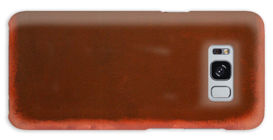 Mulberry Galaxy Case featuring the photograph Rothko's Mulberry And Brown by Cora Wandel