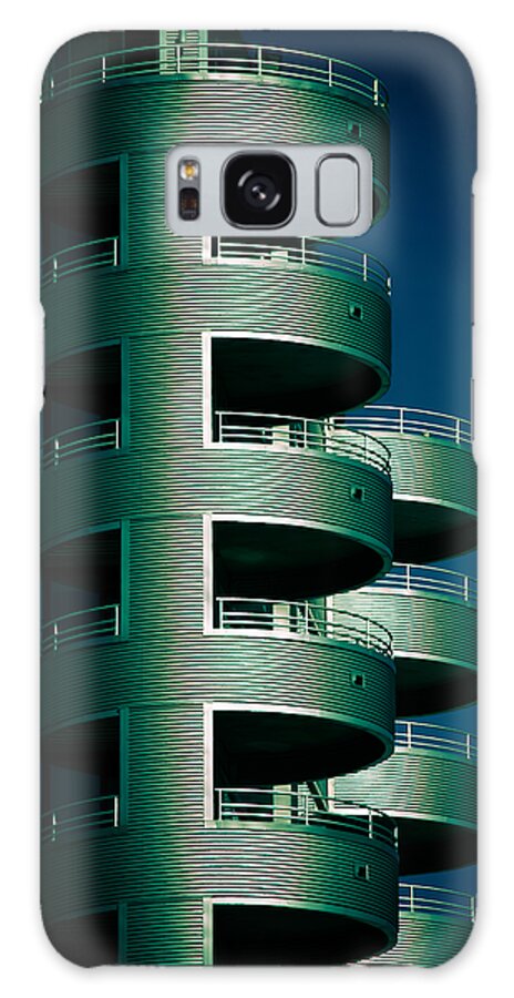 Architecture Galaxy Case featuring the photograph Round and Round Up and Down by Christi Kraft