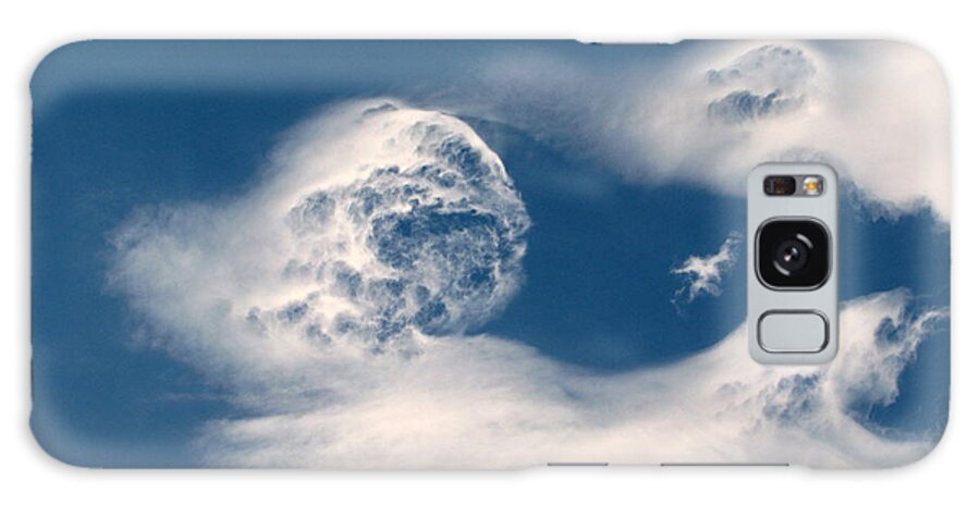 Clouds Galaxy Case featuring the photograph Round Clouds by Leone Lund