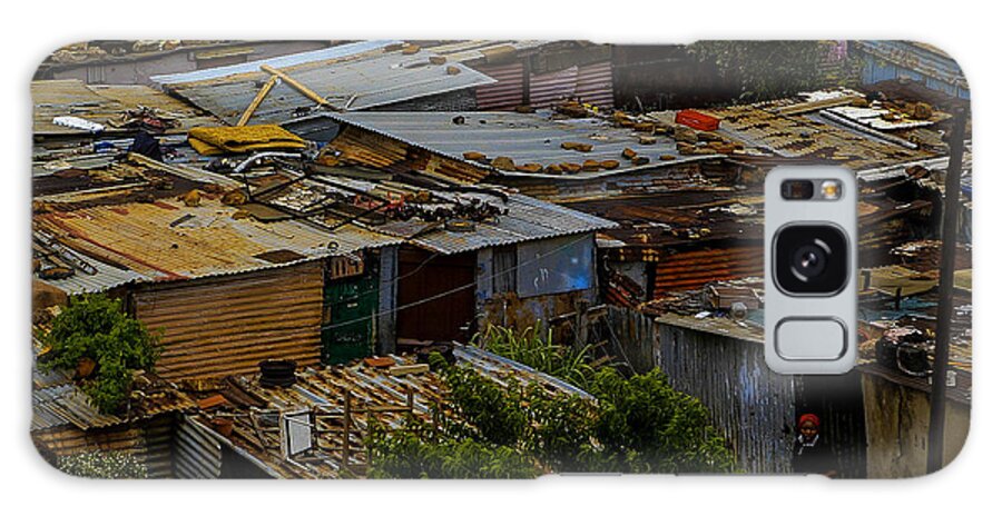 Africa Galaxy Case featuring the photograph SA Shanties by Donald Brown