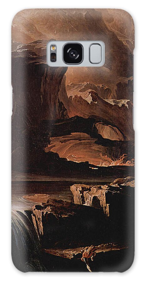 John Martin Galaxy Case featuring the painting Sadak and the Waters of Oblivion by John Martin